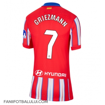 Atletico Madrid Antoine Griezmann #7 Tricou Fotbal Replică 2024-25 Femei Acasa
